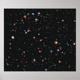 Hubble Xtreme Deep Field Poster