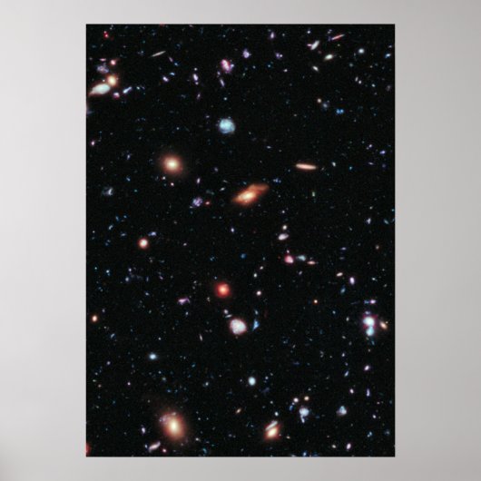 Hubble Xtreme Deep Field (XDF) Poster (Voorkant)