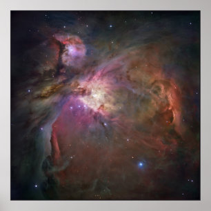 Hubble's sterkste uitzicht van de Orion Nebula 60x Poster