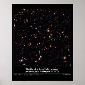 HubbleUltraDeepFieldInfrarood-2004-07b Poster