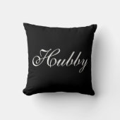 Hubby de heer Pillow Kussen (Voorkant)