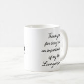 Hubby gepersonaliseerde Verloving cadeau voor hem Koffiemok (Voorkant rechts)