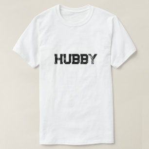 Hubby Grunge Custom Mannen T-Shirt