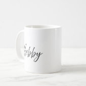 Hubby mug (Devant gauche)