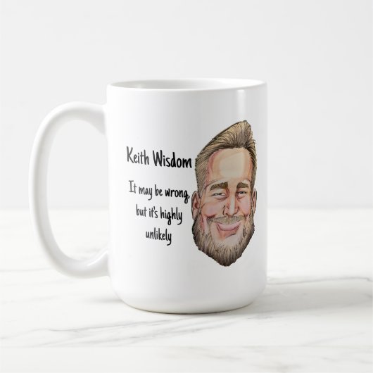 Hubby personnalisé - 15 oz. Mug (Gauche)