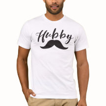 Hubby T-shirt (met snor)