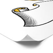 Huber Family Crest Poster (Hoek)