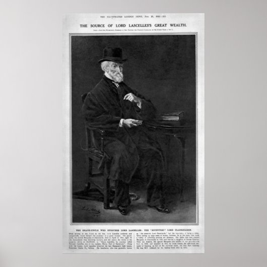 Hubert George de Burgh-Canning Poster (Voorkant)