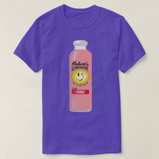 Huberts Lemonade Strawberry T-shirt (Design voorkant)