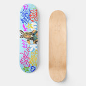 HUCCI 'Kate Moss' Portret Skateboard Decks (Voorkant)
