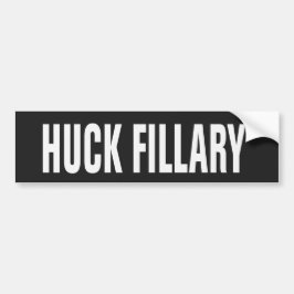 Huck Fillary Bumpersticker
