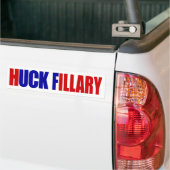 "HUCK FILLARY" BUMPERSTICKER (Op Truck)