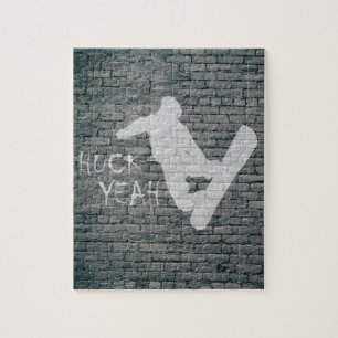 Huck Ja (Snowboarding) Legpuzzel