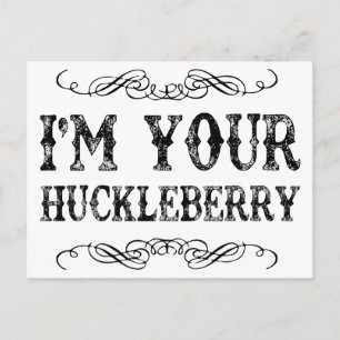 huckleberry briefkaart