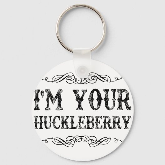 huckleberry sleutelhanger (Voorkant)