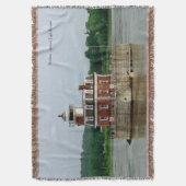 Hudson Athens Lighthouse jeter la couverture (devant Vertical)