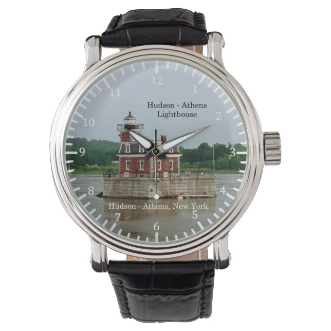 Hudson Athens vuurtoren Horloge (Voorkant)