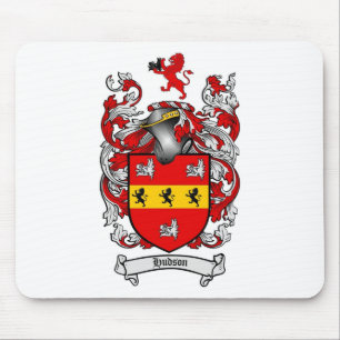 HUDSON FAMILY CREST - HUDSON COAT OF ARMS MUISMAT