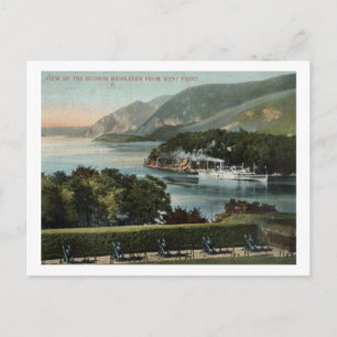 Hudson Highlands from West Point, NY 1911  Briefkaart