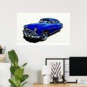 Hudson Hornet 1c Poster (Thuiskantoor)