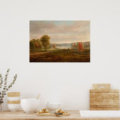 Hudson in het najaar - Thomas Doughty Fine Art Pos Poster (Keuken)