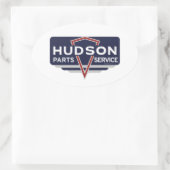 Hudson Motor Auto's Ovale Sticker (Tas)