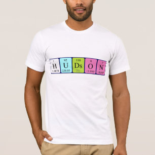 Hudson periodiek tabel naam shirt