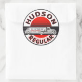  Hudson Regular benzine-teken Ronde Sticker (Tas)