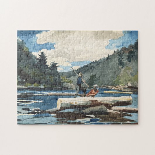 Hudson River, houtkap | Winslow Homer Legpuzzel (Horizontaal)