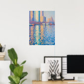 Hudson River Impasto Impression (Bureau à domicile)