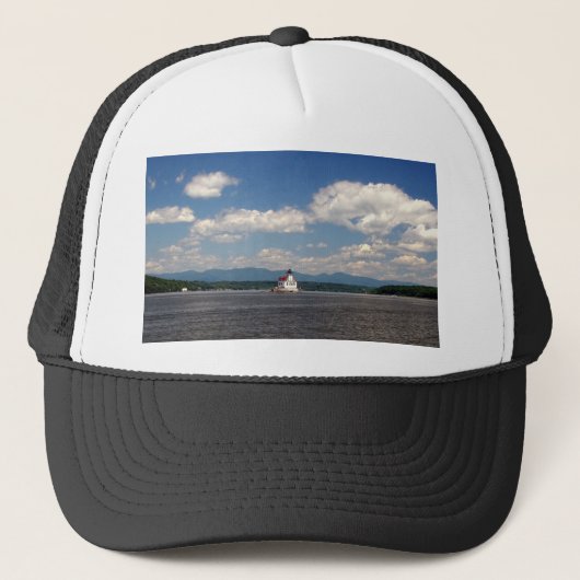 Hudson River Lighthouse Trucker Pet (Voorkant)