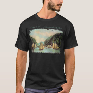 & Hudson River Mannen-T-shirt T-shirt