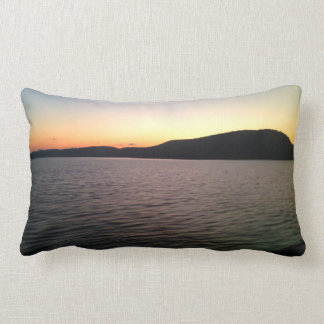 Hudson River / moderne strepen werpen kussen