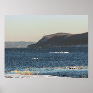 Hudson River Thaw Poster
