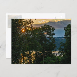 Hudson Summer Evening Briefkaart