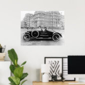 Hudson Super Six, 1920 Poster (Thuiskantoor)