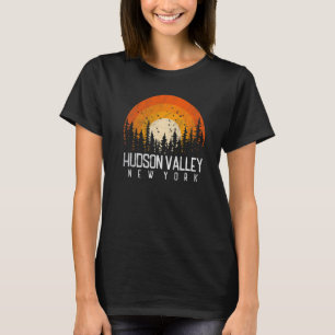 Hudson Valley New York NY Retro 80-90 T-shirt