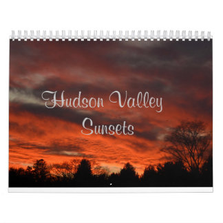 Hudson Valley Zonsondergangen Kalender