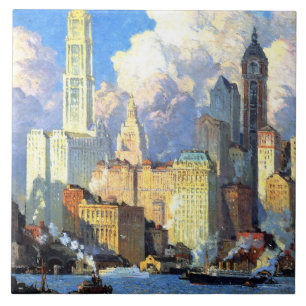 Hudson Waterfront Tegeltje