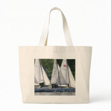 Hudson Yacht Club Sailboat Beach Bag
