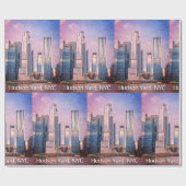 Hudson Yard Manhattan New York Cadeaupapier (Vlak)