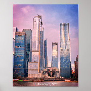 Hudson Yard Manhattan New York Poster