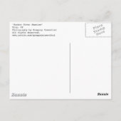 hudson - zonsopgang briefkaart (Achterkant)