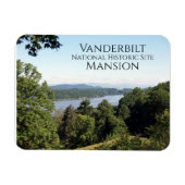 Hudsonrivier vanuit Vanderbilt Mansion, Hyde Park, Magneet (Horizontaal)