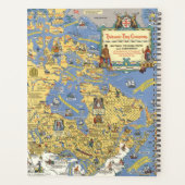 Hudson's Bay Company - Kaart van Canada Planner (Achterkant)