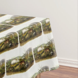 Hudson's Bay (Ungava Collared) Lemming van Audubon Tafelkleed