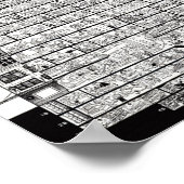 Hudson's Detroit - Cutout Building Poster (Hoek)