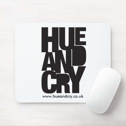 Hue en Cry - Mousepad Muismat (Met muis)