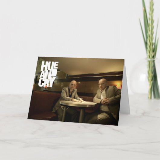 Hue et cri - carte de voeux (Devant)