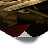 Hué et cri - Poster (Café) (Coin)